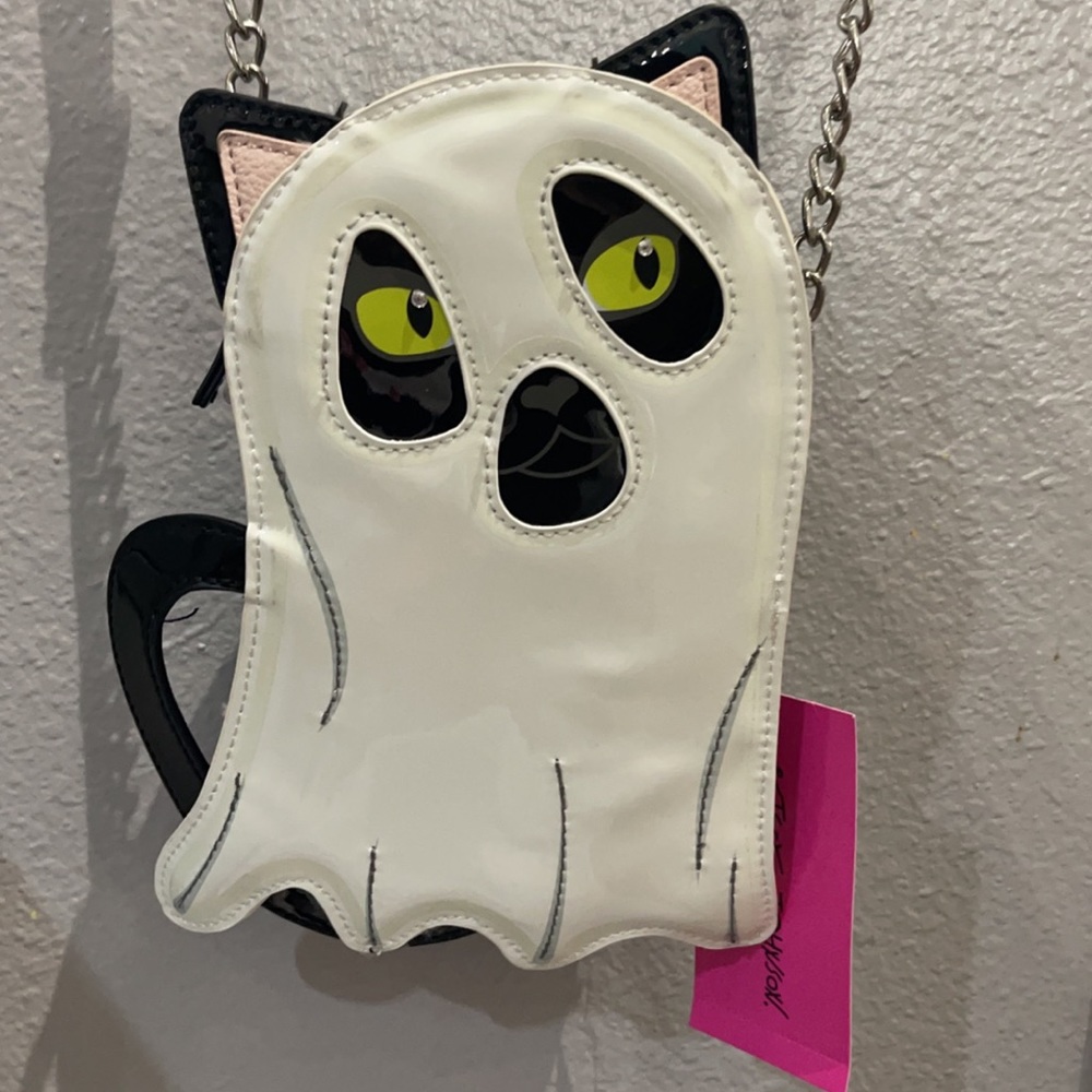 Halloween cat/ghost purse